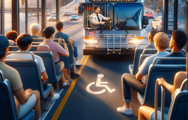 Prevención de accidentes de autobús en Los Ángeles